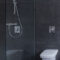 Xxl #Fliesen In Dunklen, Ausdrucksstarken Farben Bringen Einen Throughout Badezimmer Fliesen Dunkel
